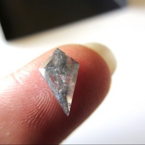 .70CT Clear Grey Kite Shape Loose Diamond